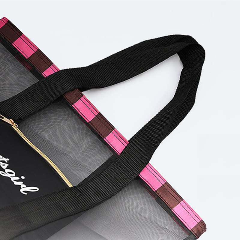 Strandtasche für Damen, Freizeitreisen, Outdoor-Sport, Fitnesstasche