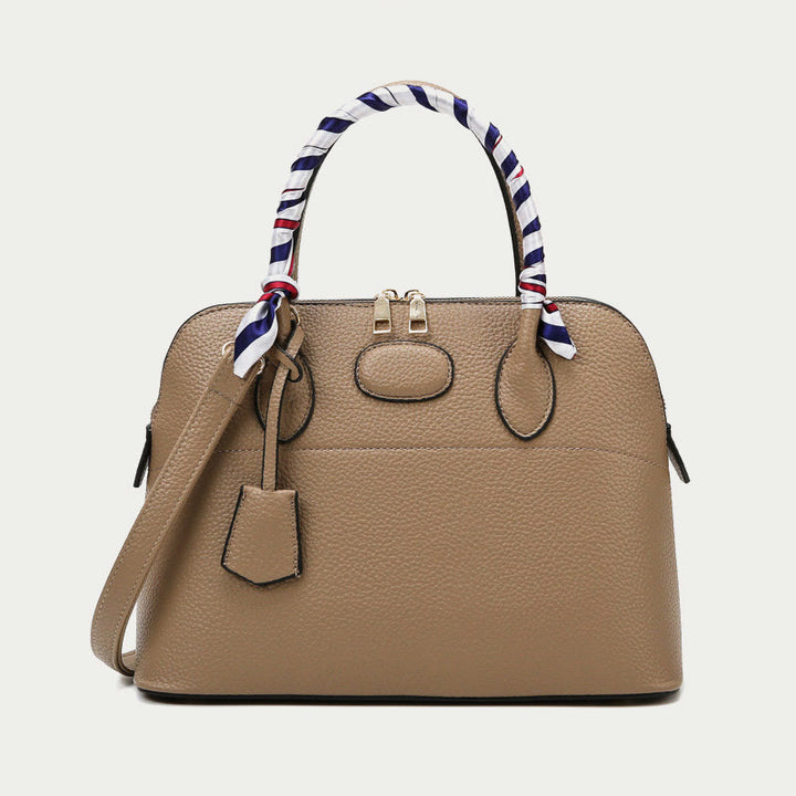 Top-Griff-Tasche für Frauen Vintage dünner Seidenschalgriff