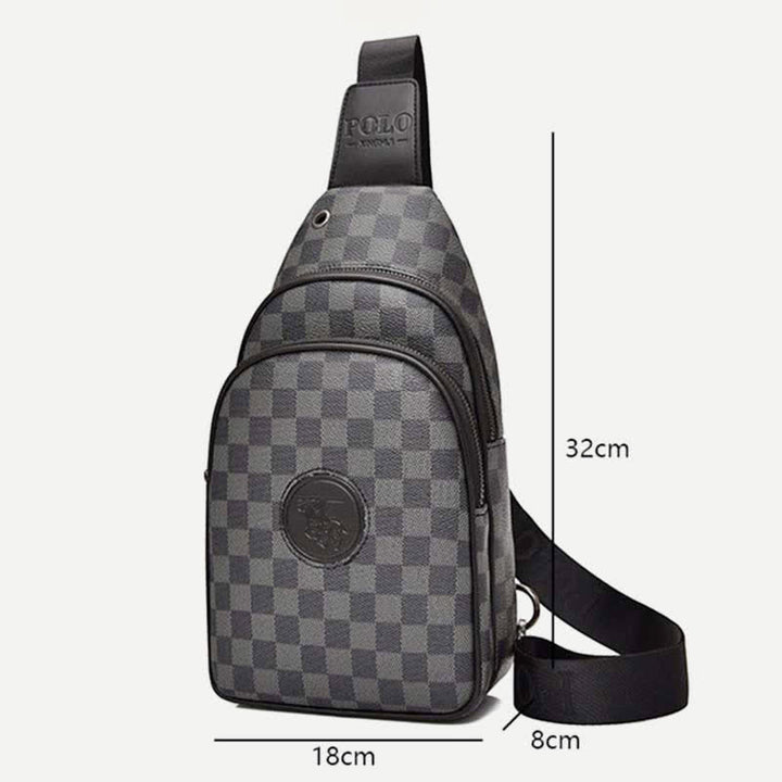 Männer Im Freien Beiläufige Reise Wandern Crossbody Brust Sling Tasche Ein-Schulter Gurt