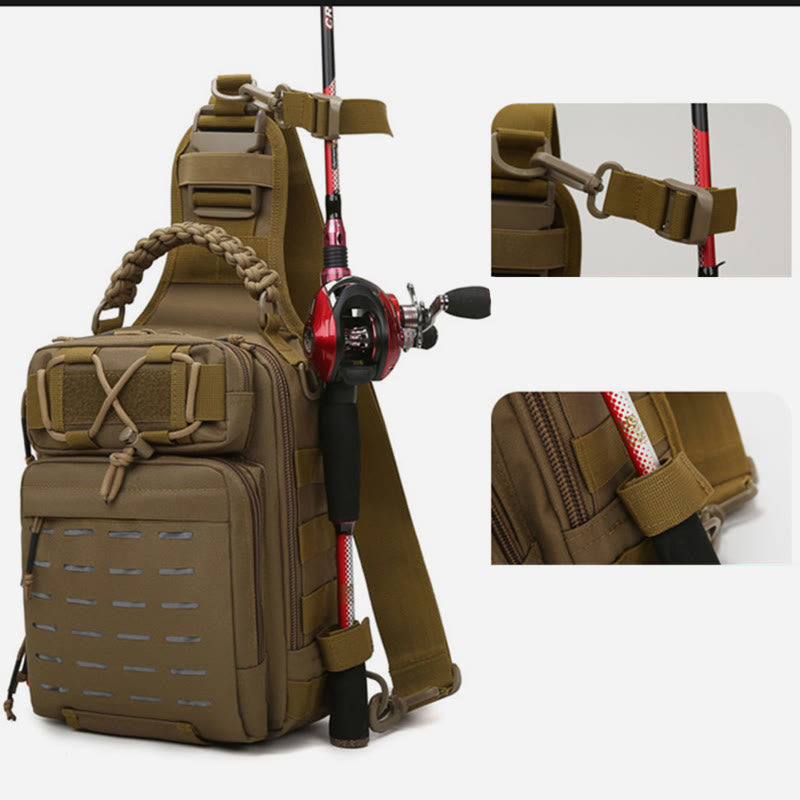 Tatical Brusttasche für Herren, Umhängetasche für Outdoor-Training