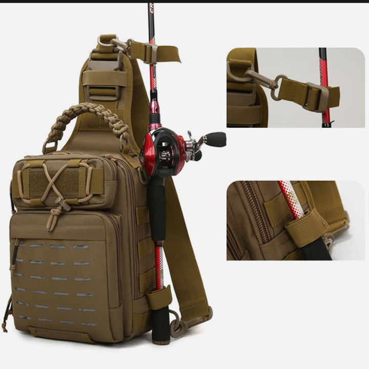 Tatical Brusttasche für Herren, Umhängetasche für Outdoor-Training
