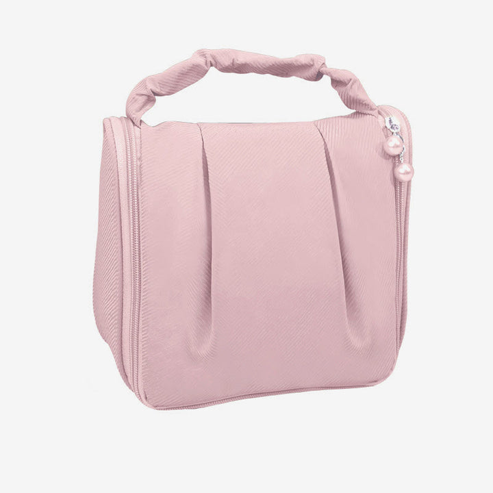 Tragbare Make-up-Handtasche für Damen, große Reiseaufbewahrungstasche