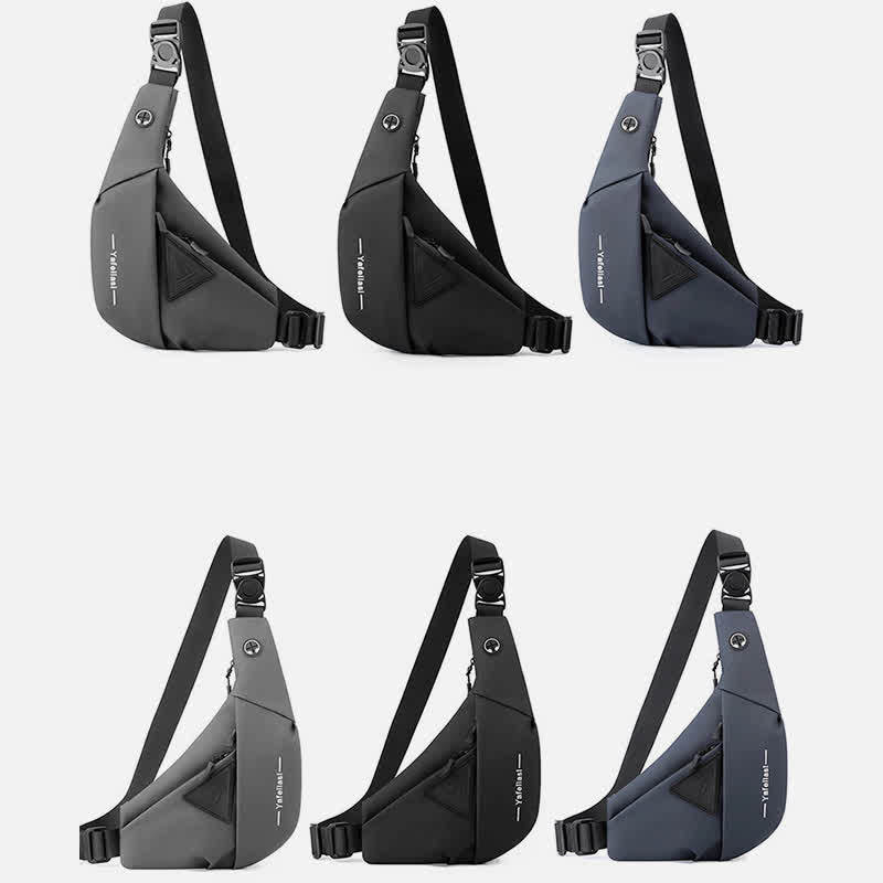 Leichte Schultertasche für unterwegs, Unisex, tragbare, lässige Umhängetasche