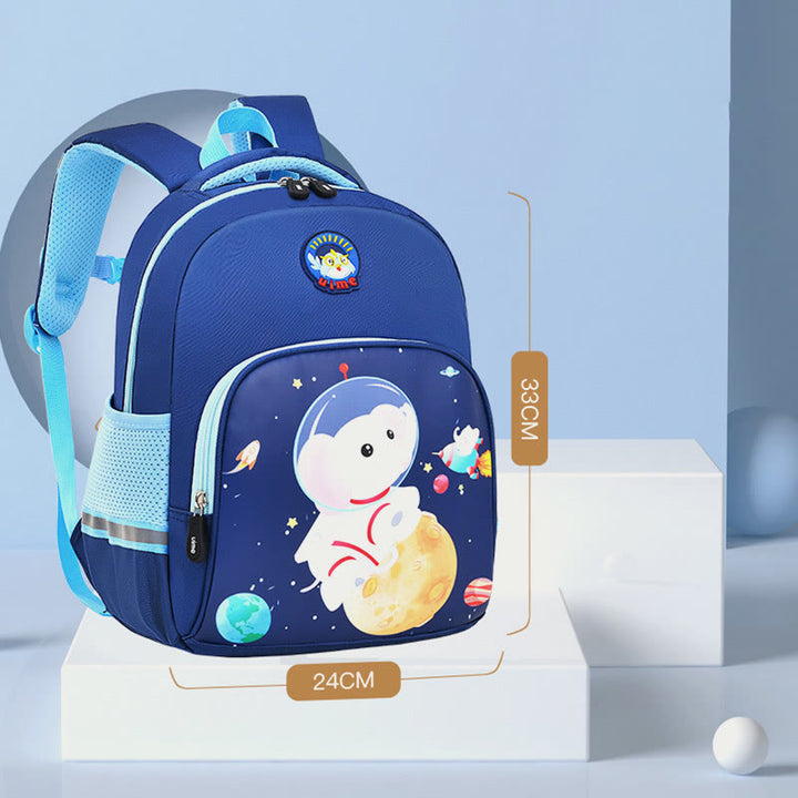 Rucksack für Kinder mit Cartoon-Charakter-Druck, leichter Oxford-Schulrucksack