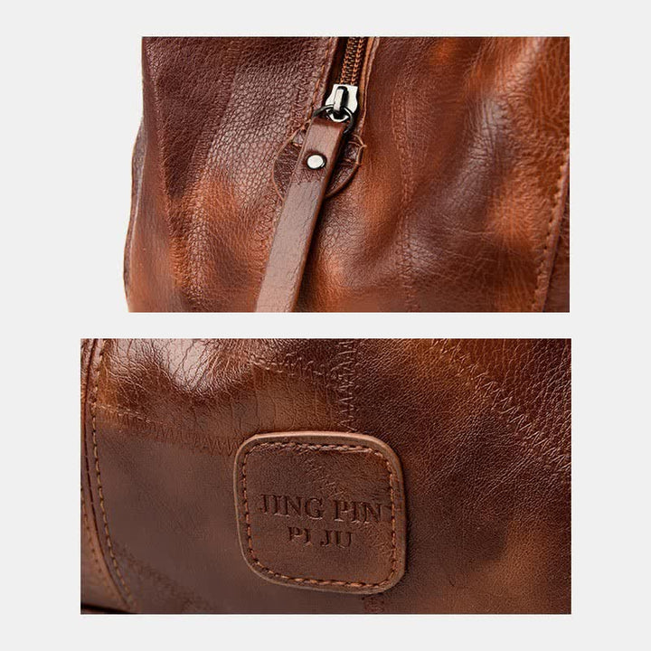 Große Kapazität Simply Fashion Umhängetasche Dreilagige Hobo Bag