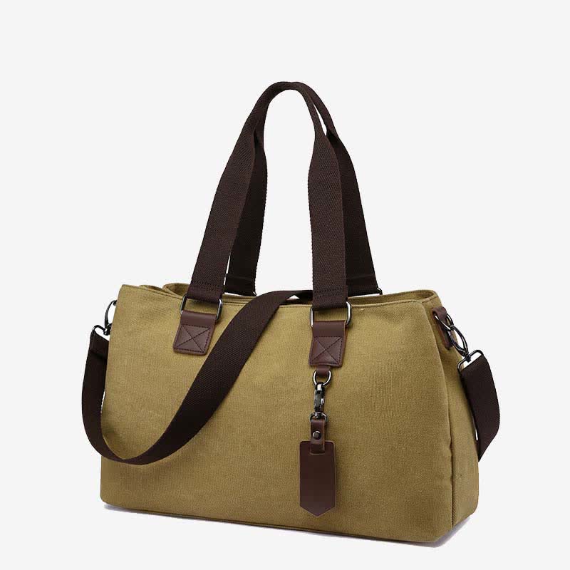 Dreifach-Canvas-Totes-Handtasche, multifunktional, lässig, Umhängetasche, Schultertasche