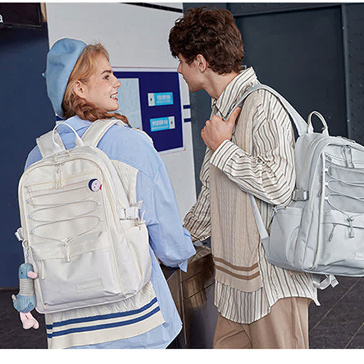 Leichte Schultasche, lässiger Tagesrucksack, College-Laptop-Rucksack, Büchertasche, Reise-Tagesrucksack