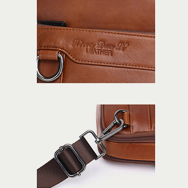 Umhängetasche für Männer Drei Stile Taschen Leder Umhängetasche