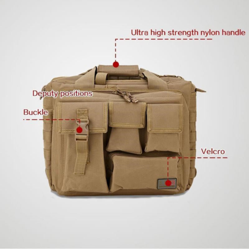 Messenger Bag für Herren, verschleißfeste Outdoor-Umhängetasche