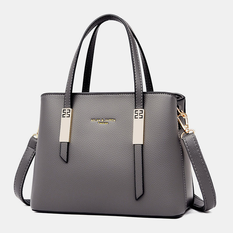 Tragetasche für Damen, mit Griff oben, große Schultertasche
