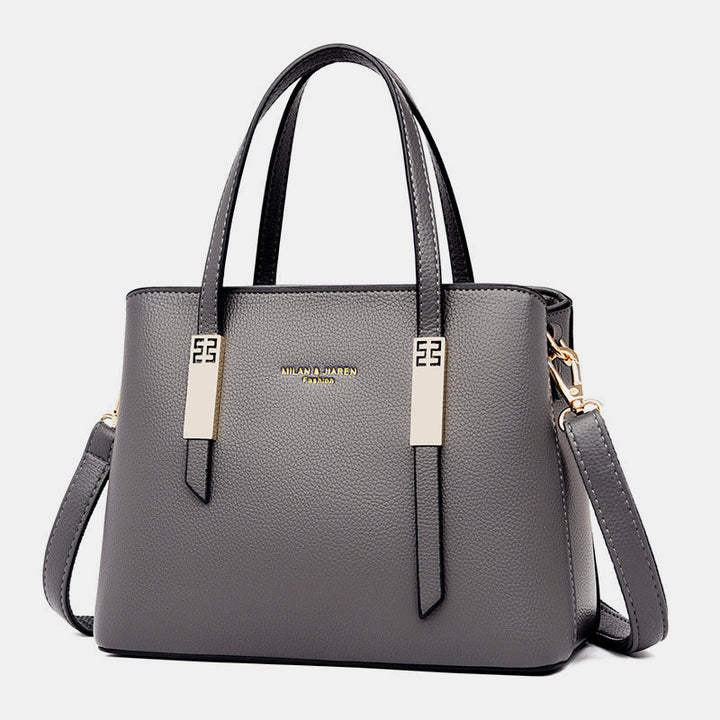 Tragetasche für Damen, mit Griff oben, große Schultertasche