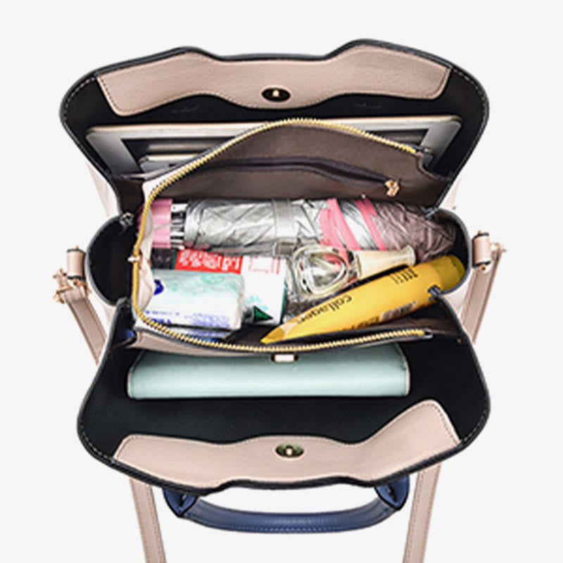 Top-Griff-Tasche für Frauen Große Kapazität Satchel Schultertaschen