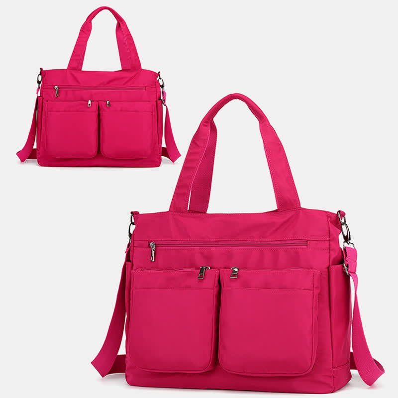 Handtasche mit mehreren Taschen, großer Kapazität, leicht, wasserdicht, lässig