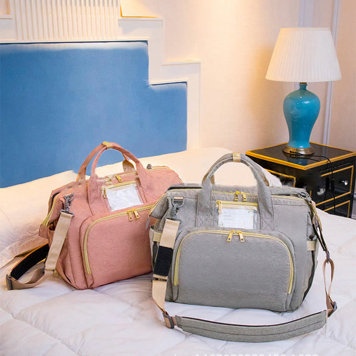Mama-Tasche für den täglichen Gebrauch im Freien, tragbare, faltbare Kinderbett-Freizeit-Mama-Tasche