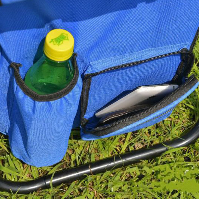 Kühltasche für Outdoor-Camping, faltbarer Strandstuhl mit mehreren Funktionen