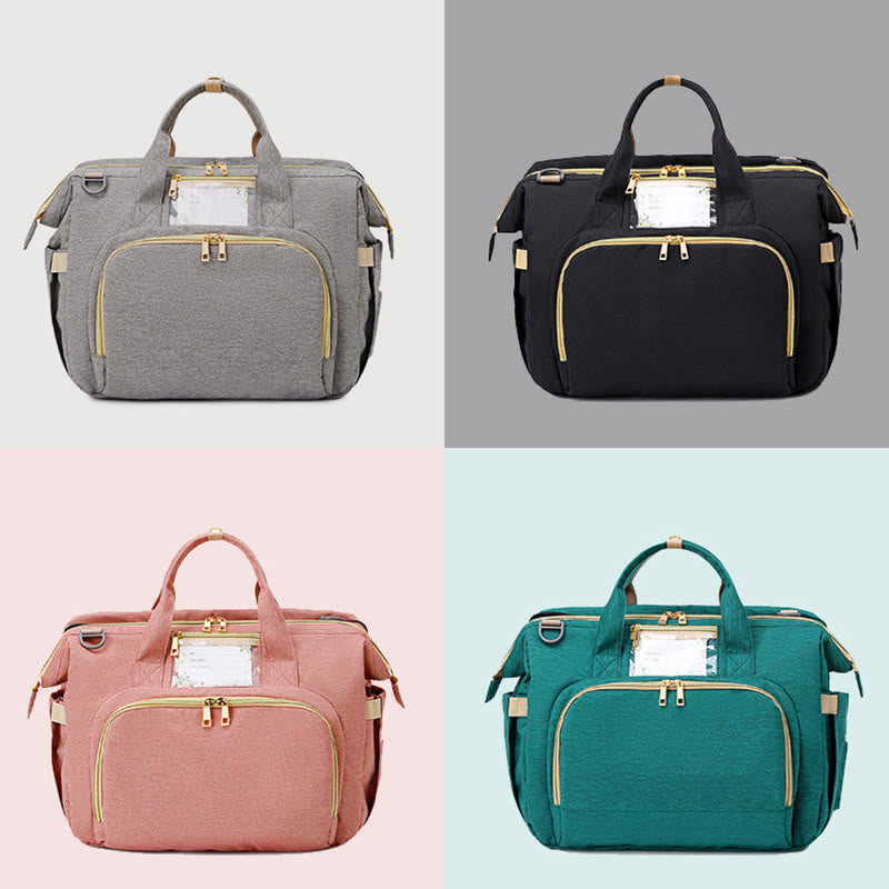 Mama-Tasche für den täglichen Gebrauch im Freien, tragbare, faltbare Kinderbett-Freizeit-Mama-Tasche