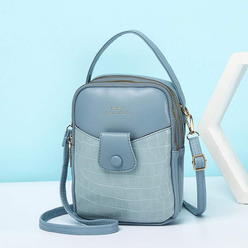 Kleiner Rucksack für Damen, Mehrzweck-Design, Handtasche, Umhängetasche
