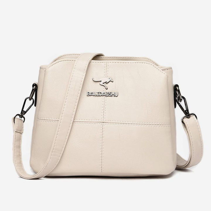 Geldbörsen und Handtaschen für Damen, Umhängetasche aus PU mit mehreren Fächern