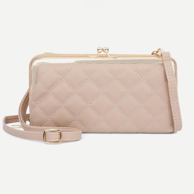 Kleine Crossbody-Handytasche, leichte Schultertasche, Clutch, Geldbörse, Handy-Geldbörse