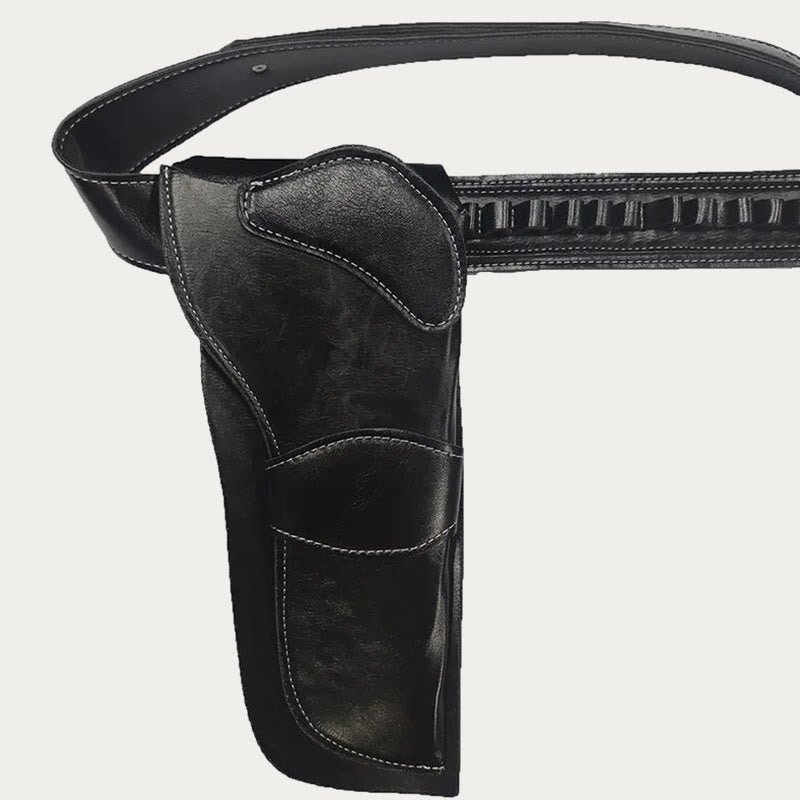 Punk-Mittelalter-Holster für Cosplay, verstellbarer Gürtel, Lederholster