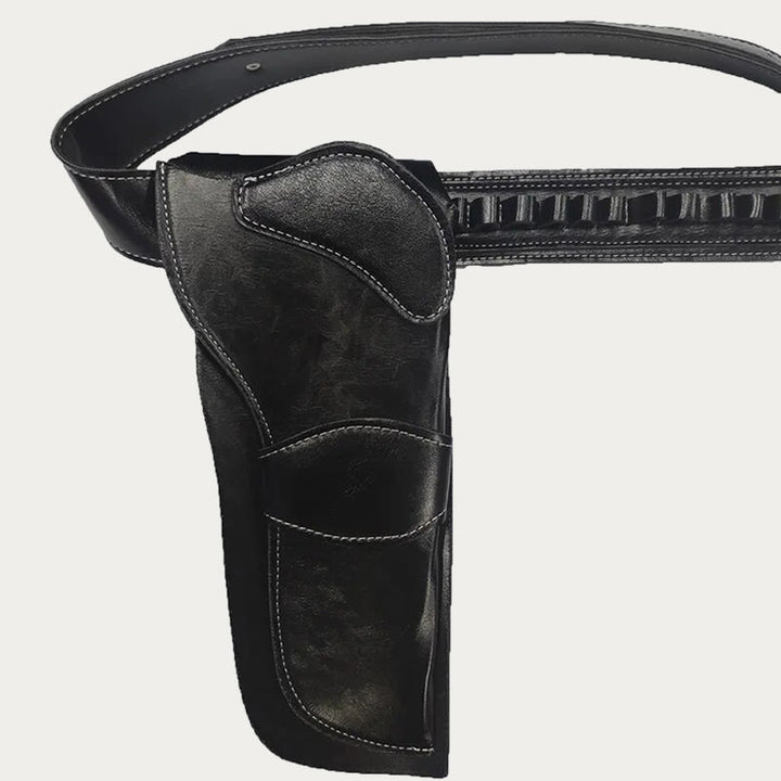 Punk-Mittelalter-Holster für Cosplay, verstellbarer Gürtel, Lederholster