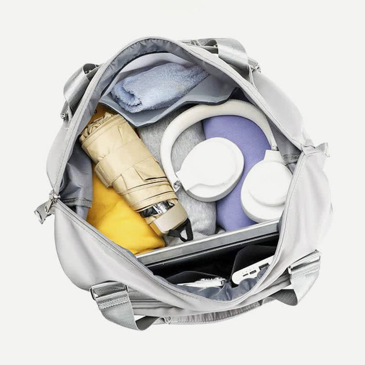 Multifunktionale Reisetasche, Handtasche, große Schultertasche, Rucksack mit Nassfach