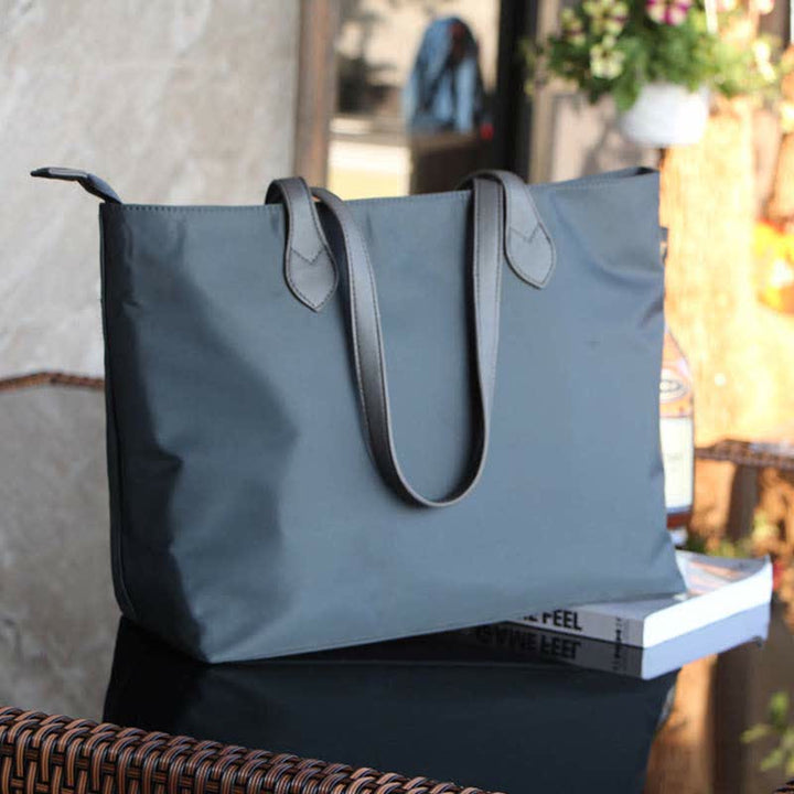 Damen-Tragetasche, große Kapazität, Umhängetasche, Tragegriff oben, Handtasche