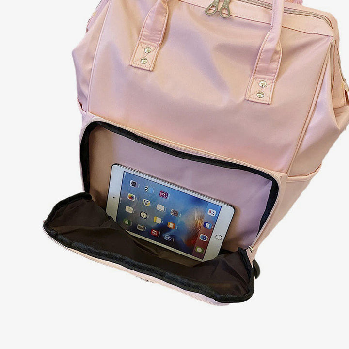 Abnehmbarer Reiserucksack mit Zugstange, Reisetasche für Damen und Herren