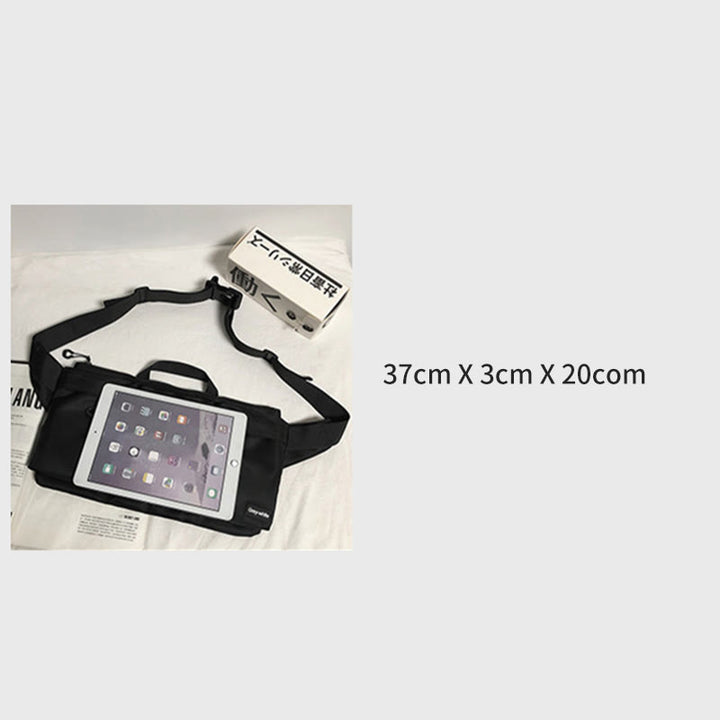 Gürteltasche für Herren, Sport, große Kapazität, Freizeit-Umhängetasche