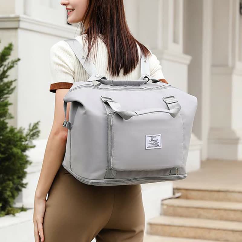 Multifunktionale Reisetasche, Handtasche, große Schultertasche, Rucksack mit Nassfach