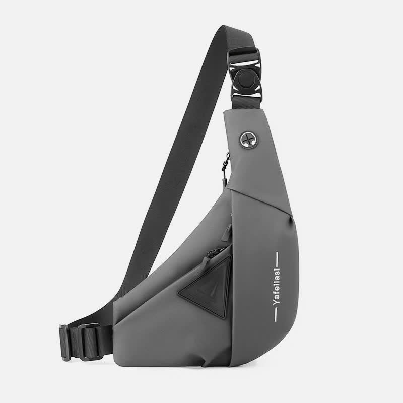 Leichte Schultertasche für unterwegs, Unisex, tragbare, lässige Umhängetasche