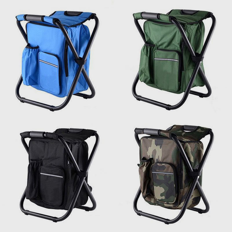 Kühltasche für Outdoor-Camping, faltbarer Strandstuhl mit mehreren Funktionen