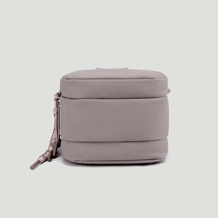 Umhängetasche mit dreifachem Reißverschluss für Damen, wasserdichte Mini-Reisehandtasche