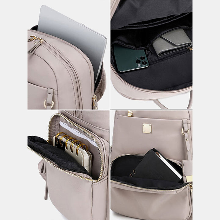 Multifunktionaler Laptop-Rucksack mit mehreren Taschen, leicht, lässig, Tagesrucksack, College-Reiserucksack