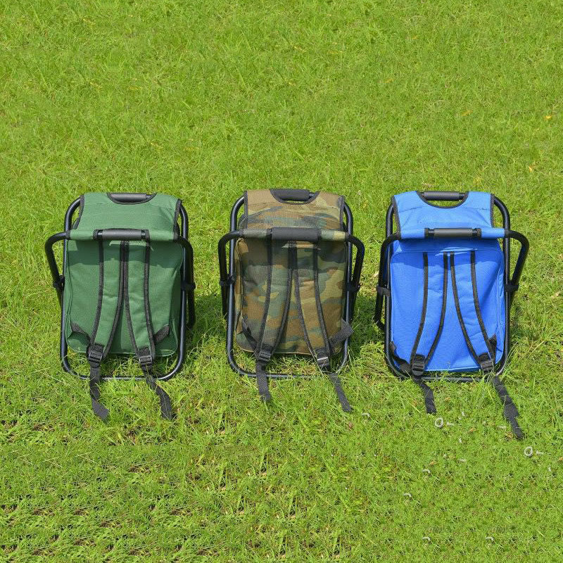 Kühltasche für Outdoor-Camping, faltbarer Strandstuhl mit mehreren Funktionen