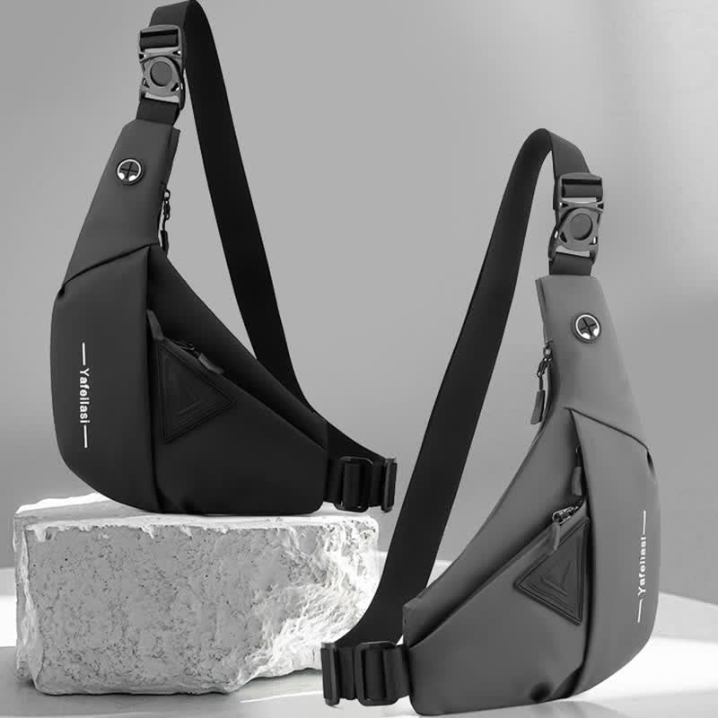 Leichte Schultertasche für unterwegs, Unisex, tragbare, lässige Umhängetasche