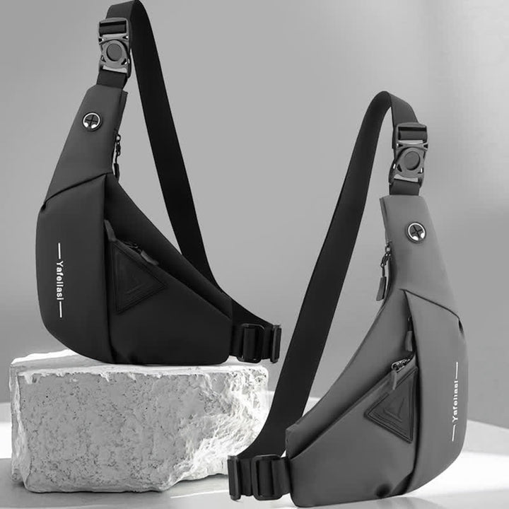 Leichte Schultertasche für unterwegs, Unisex, tragbare, lässige Umhängetasche