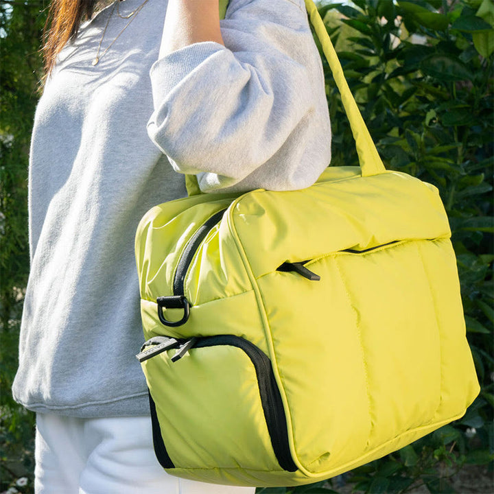Reisetasche für Damen, große Kapazität, Aufbewahrungstasche aus Polyester