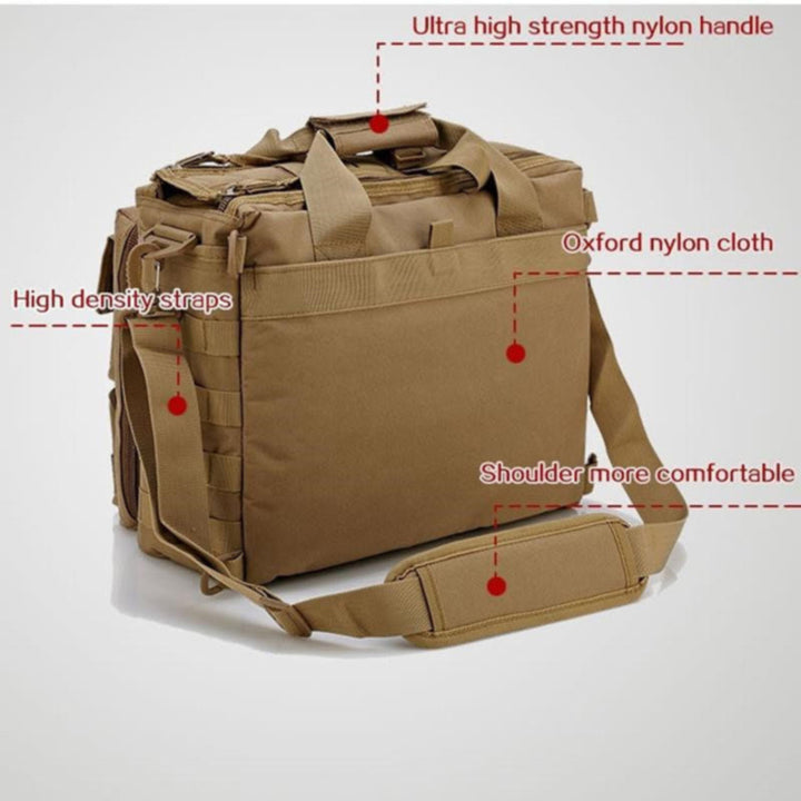 Messenger Bag für Herren, verschleißfeste Outdoor-Umhängetasche