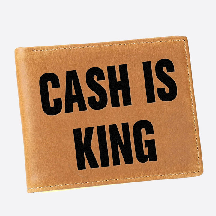 Cash Is King - Ultradünne Geldbörse für Herren mit RFID-Schutz