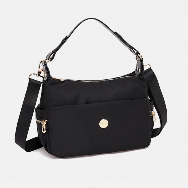 Umhängetasche für Damen, Rosa, leicht, mehrere Taschen, lässige Einkaufshandtasche