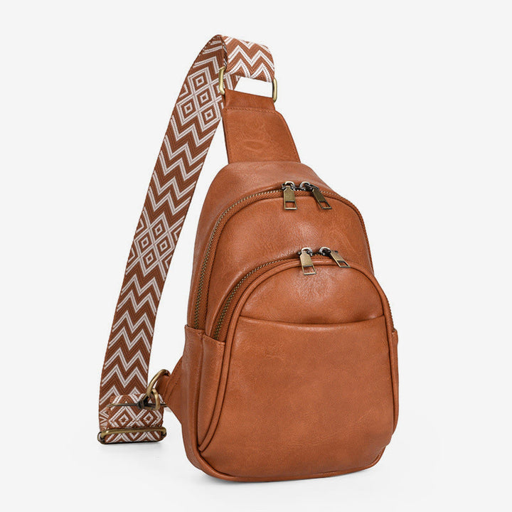 Schultertasche für Damen für den täglichen Gebrauch, Retro-Tasche aus weichem Leder
