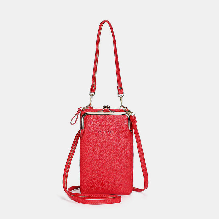 Multifunktionale Kiss-Lock Crossbody-Telefontasche