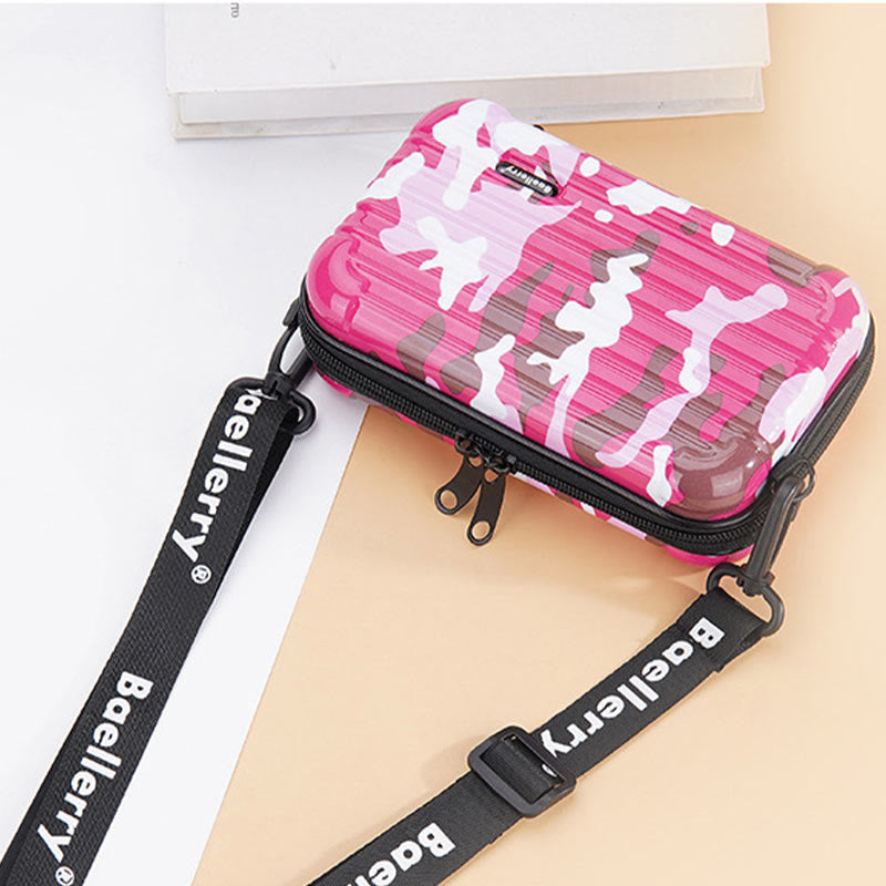 Handytasche mit Camouflage-Muster für Ausflüge, Umhängetasche, Make-up-Tasche