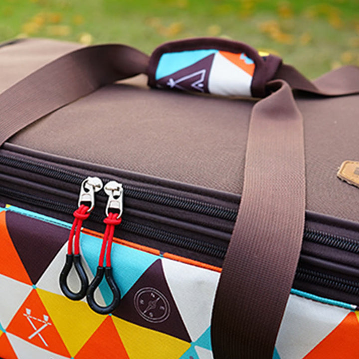 Kühltasche für Outdoor-Camping, höhenverstellbare Reisetasche