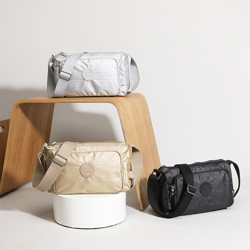 Umhängetasche für Damen, wasserdicht, leicht, modisch, Nylon, Handtasche, Schultertasche
