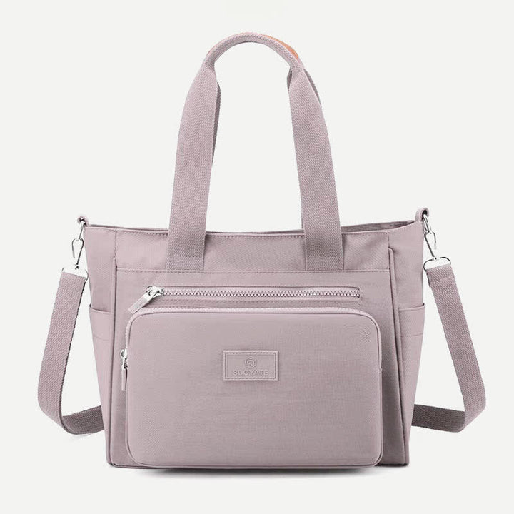 Damen Leichte Handtasche Große Wasserdichte Nylon Umhängetasche Schultertasche Geldbörsen