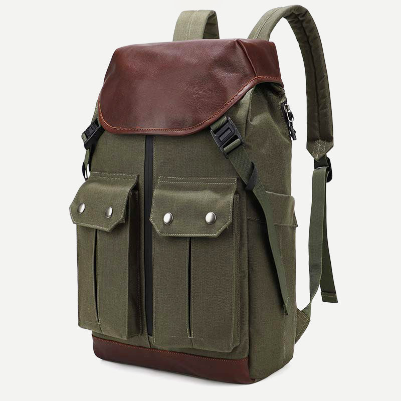 wasserdichter Business-Rucksack für Herren mit mehreren Taschen, geräumiger, geräumiger Laptop-Rucksack