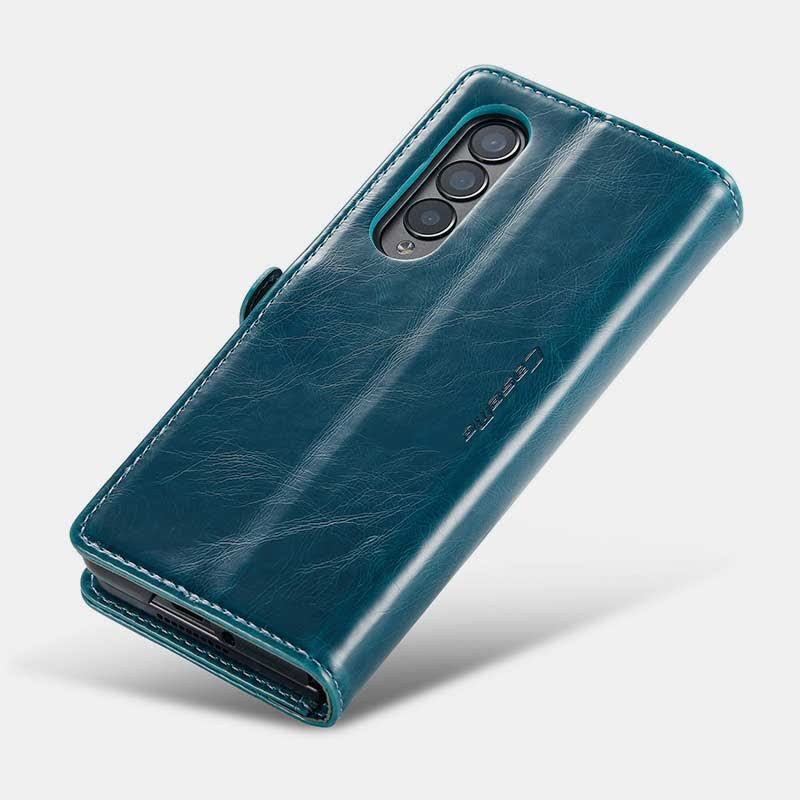 Folio Flip Handyhülle PU Leder Brieftasche für Samsung Galaxy Z Fold 4 /Z Fold 3 / Z Fold 5