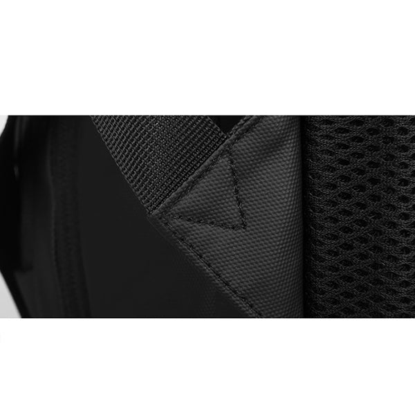 Erweiterbarer, mehrschichtiger, wasserdichter Business-Rucksack mit Uhr